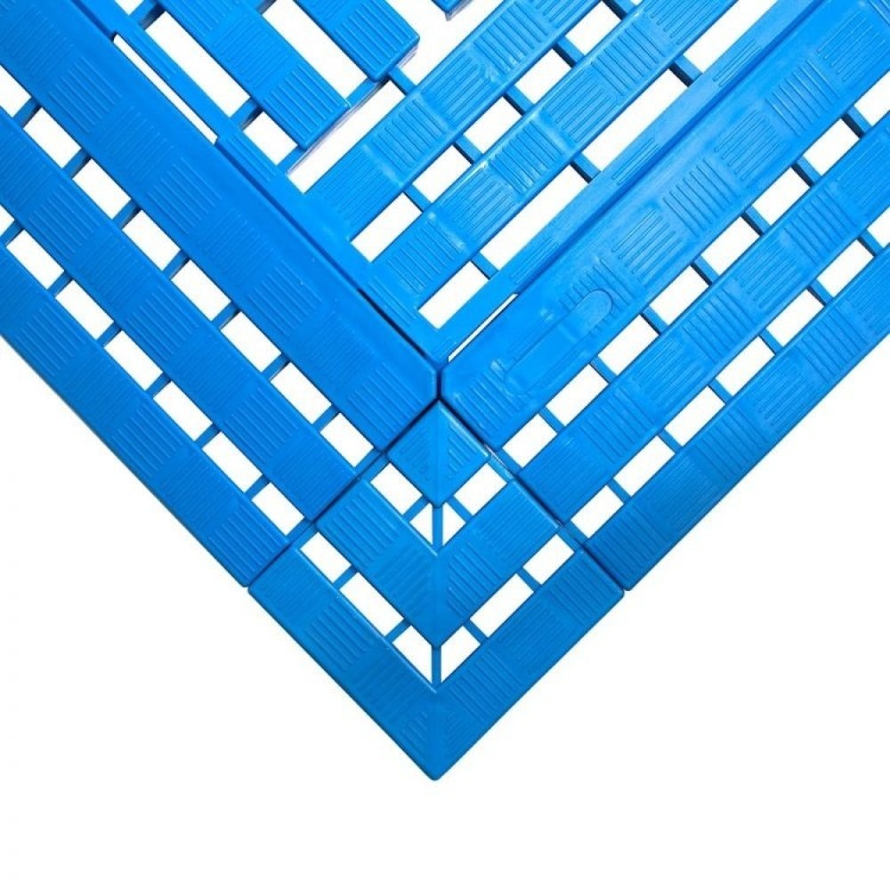 Immagine del prodotto: COBA Angolo per tappetino da lavoro in PE, LxP 112 x 112 mm, blu