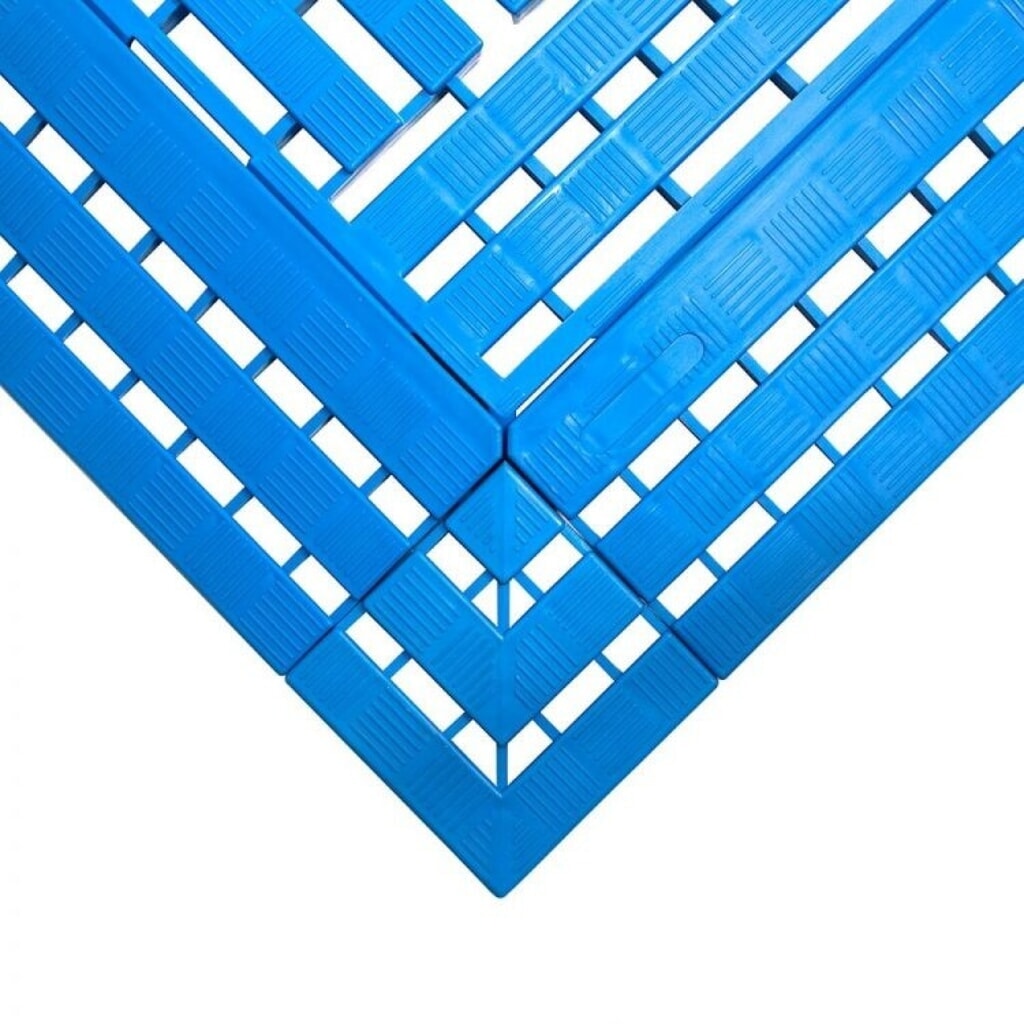 COBA Angolo per tappetino da lavoro in PE, LxP 112 x 112 mm, blu Immagine del prodotto: COBA Angolo per tappetino da lavoro in PE, LxP 112 x 112 mm, blu