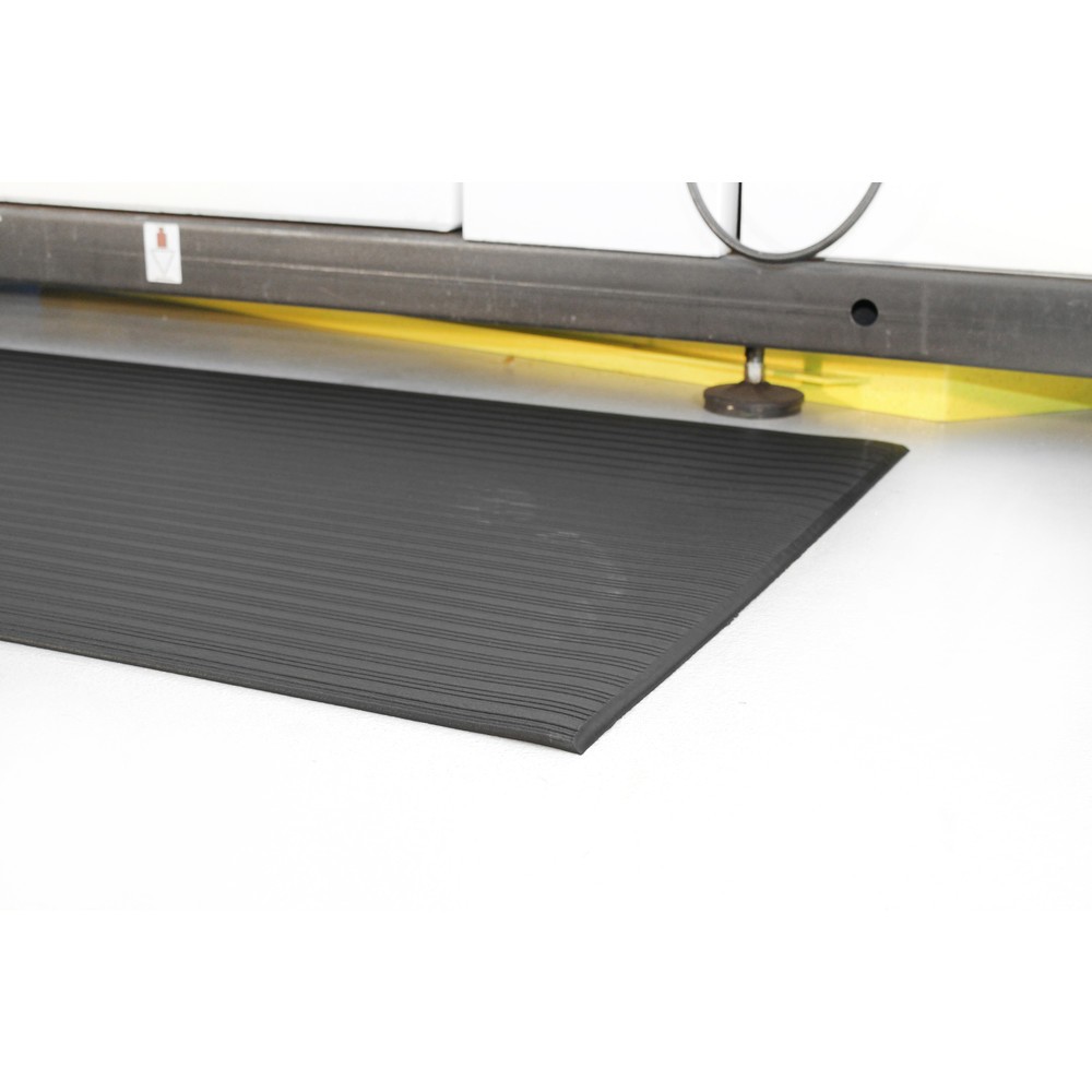 Immagine del prodotto n. 4: Tappetino defaticante COBA Orthomat® Ribbed, 1 strato, nero, L x P 900 x metro/pezzo
