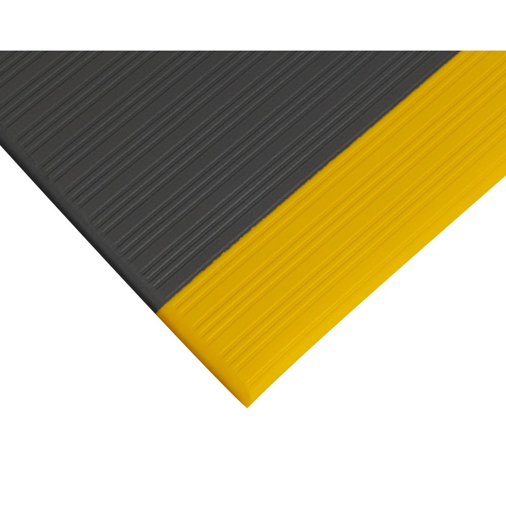 Immagine del prodotto n. 8: Tappetino defaticante COBA Orthomat® Ribbed, 1 strato, grigio/giallo, L x P 900 x metro/pezzo