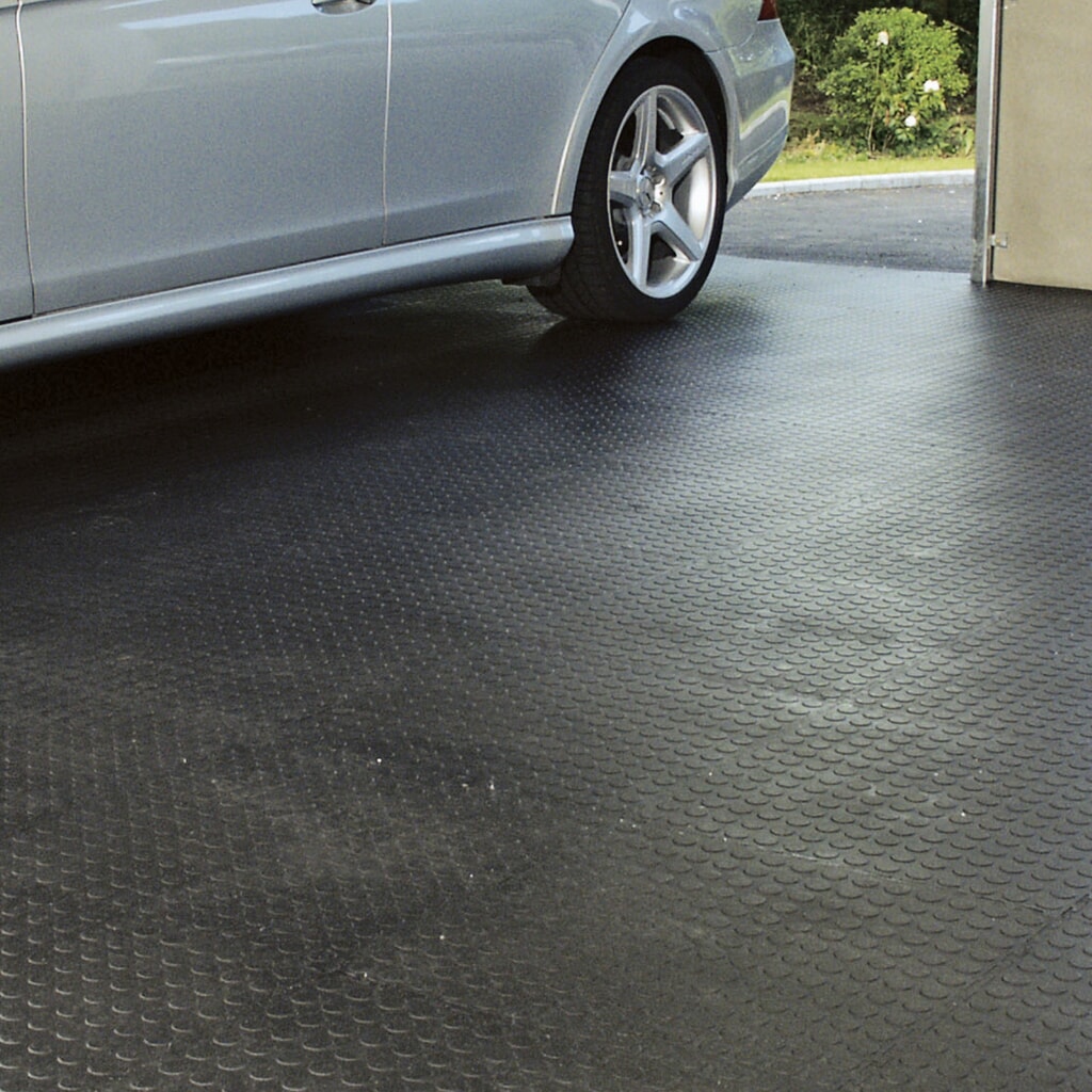 COBA Piastrella in PVC Eco, LxP 500 x 500 mm, nero Immagine del prodotto: COBA Piastrella in PVC Eco, LxP 500 x 500 mm, nero
