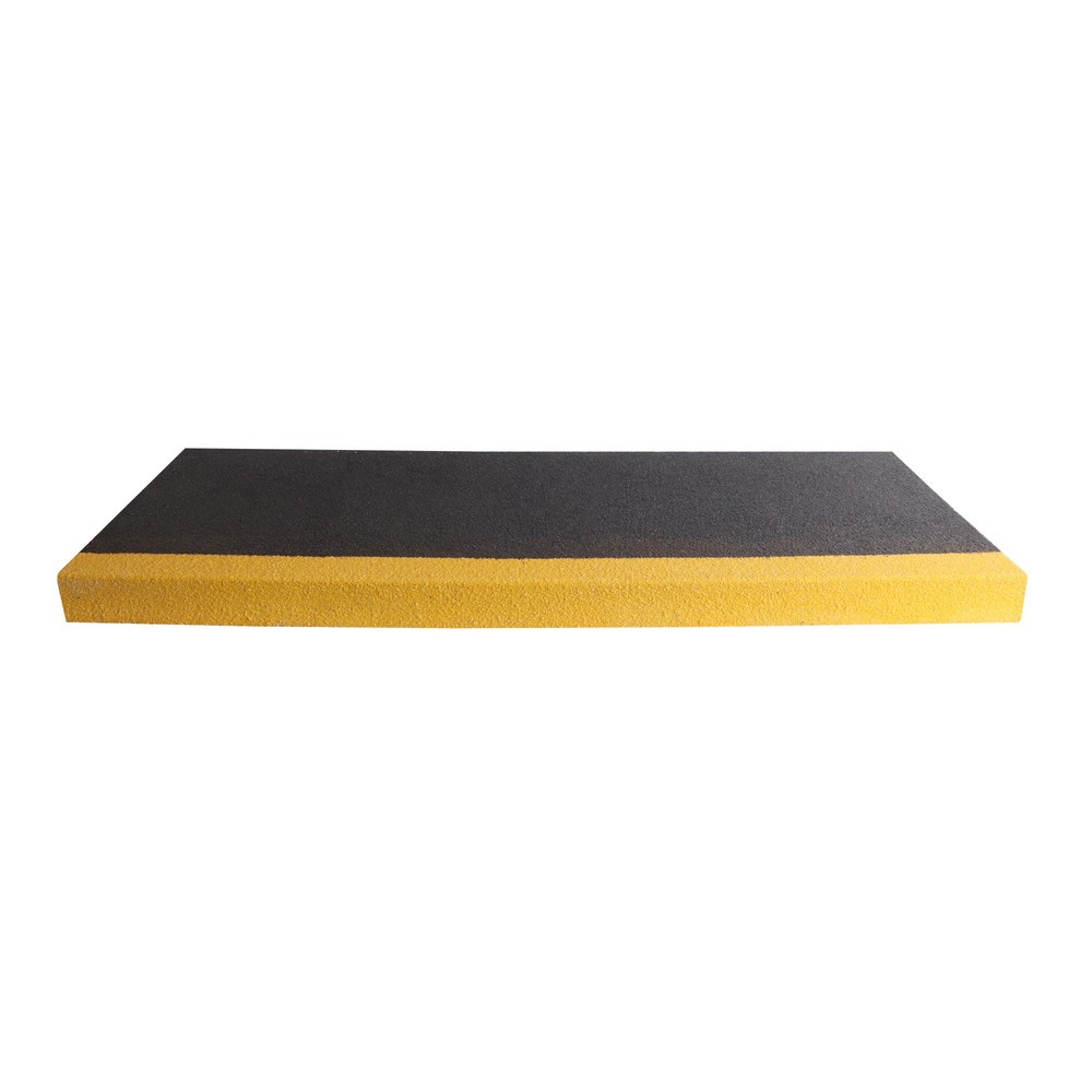 Immagine del prodotto n. 2: COBA Profilo anti-scivolo per gradini COBAGRiP® Stair Tread, HxLxP 5,5 x 1.000 x 345 mm, nero/giallo