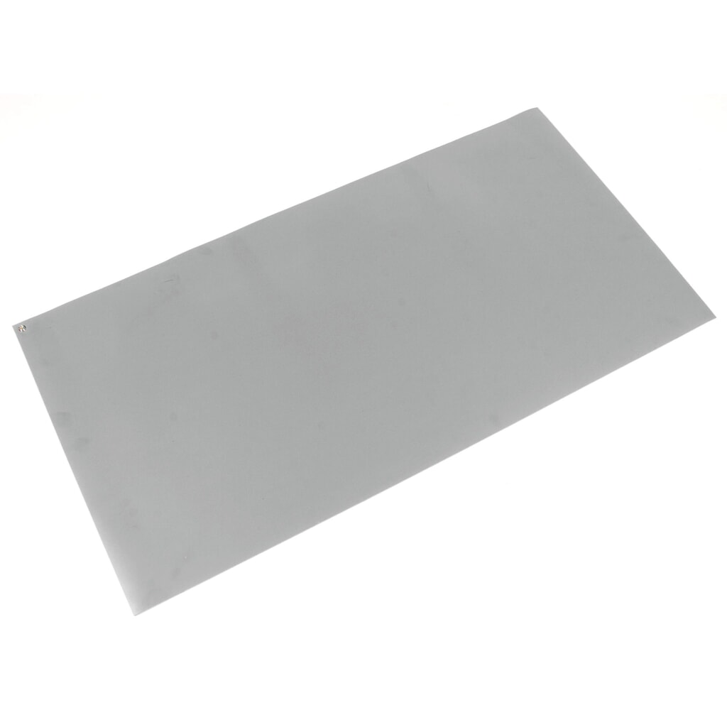 COBA Set tappetino defaticante ESD in PVC con strato conduttore, LxP 600 x 1.200 mm, grigio Immagine del prodotto: COBA Set tappetino defaticante ESD in PVC con strato conduttore, LxP 600 x 1.200 mm, grigio