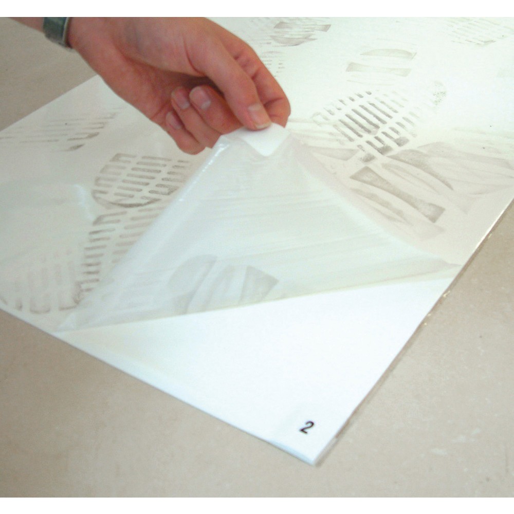 Immagine del prodotto n. 3: COBA Tappetino adesivo antibatterico First Step, LxP 450 x 1.170 mm, bianco