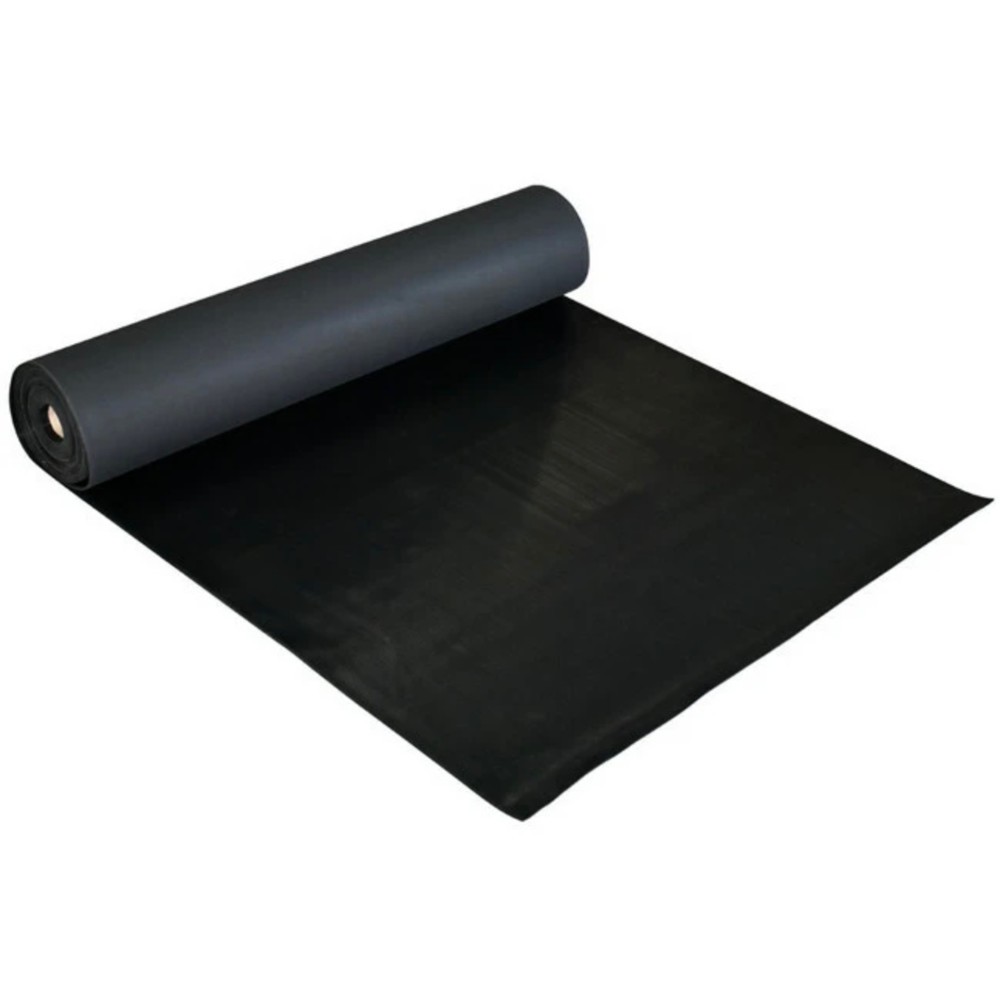 Immagine del prodotto n. 1: COBA Tappetino antiscivolo, in gomma naturale, a coste, metro lineare x 1.200 mm, altezza 6 mm