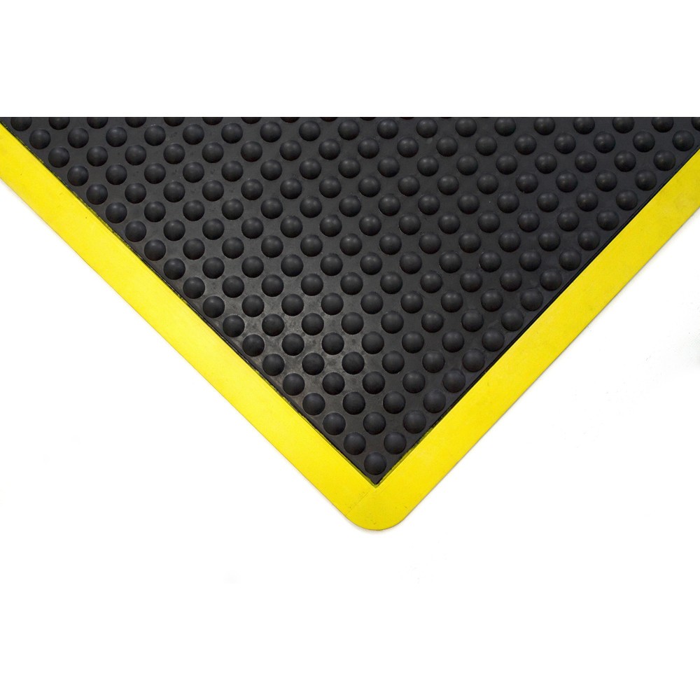 Immagine del prodotto n. 2: COBA Tappetino defaticante Bubblemat Safety, LxP 600 x 900 mm, nero/giallo