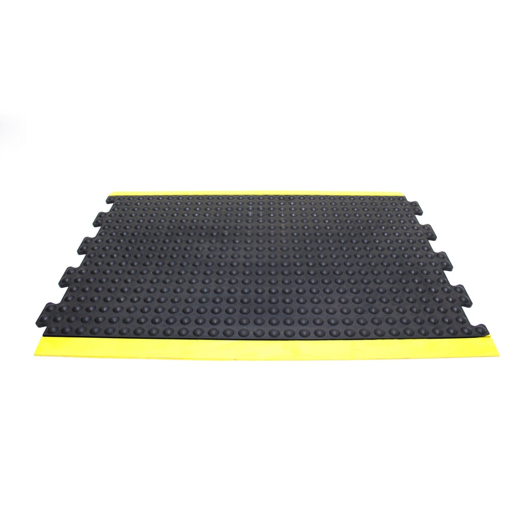 COBA Tappetino defaticante Bubblemat Safety, pezzo centrale, LxP 600 x 900 mm, nero/giallo Immagine del prodotto: COBA Tappetino defaticante Bubblemat Safety, pezzo centrale, LxP 600 x 900 mm, nero/giallo