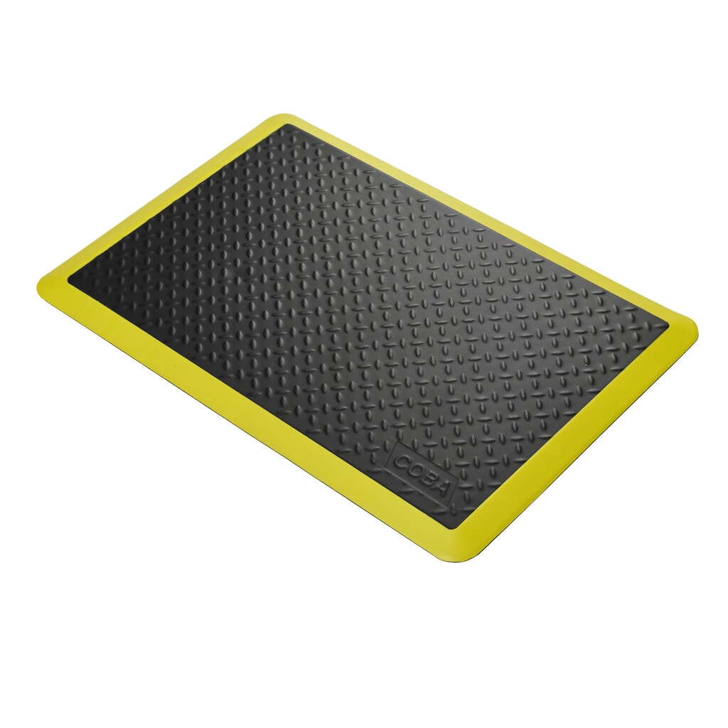 COBA Tappetino defaticante COBAelite® Diamond, LxP 600 x 900 mm, nero Immagine del prodotto: COBA Tappetino defaticante COBAelite® Diamond, LxP 600 x 900 mm, nero