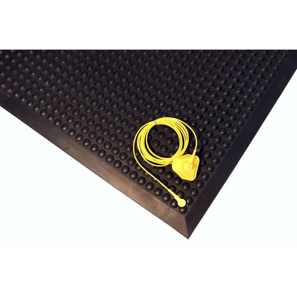 Immagine del prodotto n. 2: COBA Tappetino defaticante COBAelite® ESD, con cavo di messa a terra, LxP 600 x 900 mm, nero