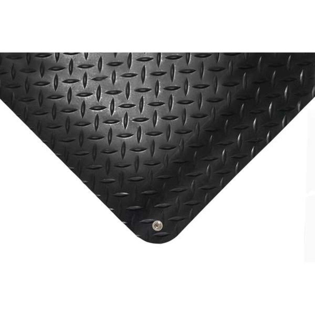 COBA Tappetino defaticante Deckplate Anti-Static, LxP 600 x 900 mm, nero Immagine del prodotto: COBA Tappetino defaticante Deckplate Anti-Static, LxP 600 x 900 mm, nero