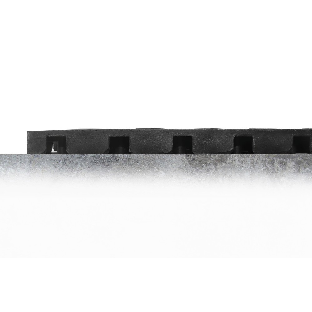 Immagine del prodotto n. 2: COBA Tappetino defaticante Fatigue Lock Premium, chiuso, LxP 500 x 500 mm, nero