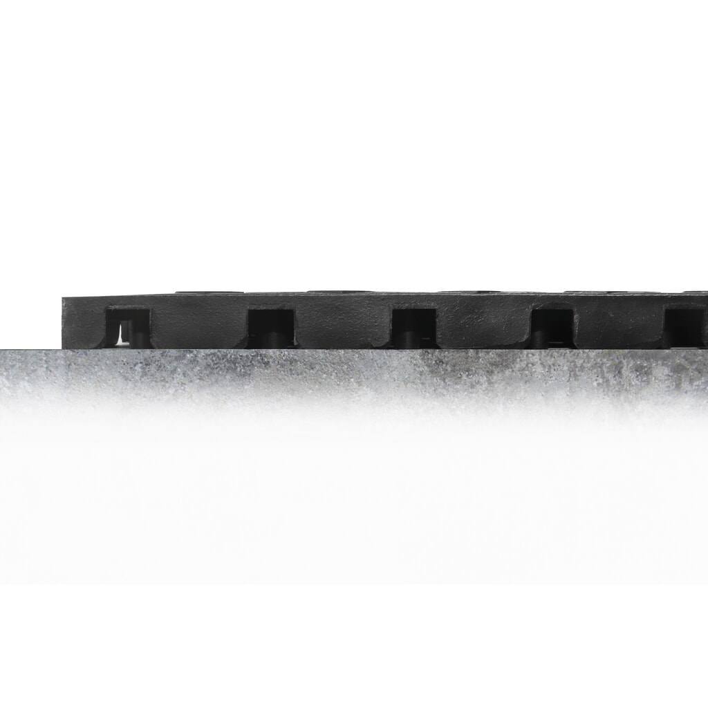 COBA Tappetino defaticante Fatigue Lock Premium, chiuso, LxP 500 x 500 mm, nero Immagine del prodotto n. 2: COBA Tappetino defaticante Fatigue Lock Premium, chiuso, LxP 500 x 500 mm, nero