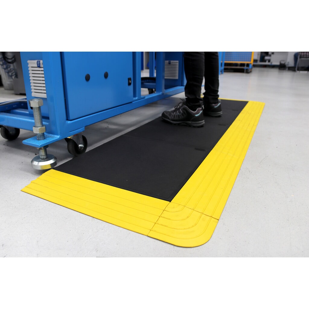 Immagine del prodotto n. 3: COBA Tappetino defaticante Fatigue Lock Premium, chiuso, LxP 500 x 500 mm, nero