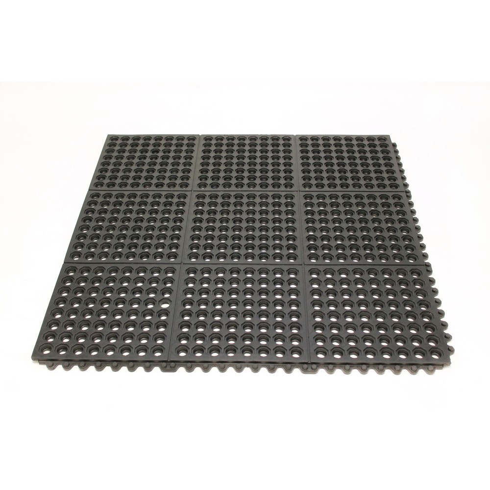 Immagine del prodotto n. 1: COBA Tappetino defaticante Fatigue Step Grit Top, nitrile, LxP 900 x 900 mm