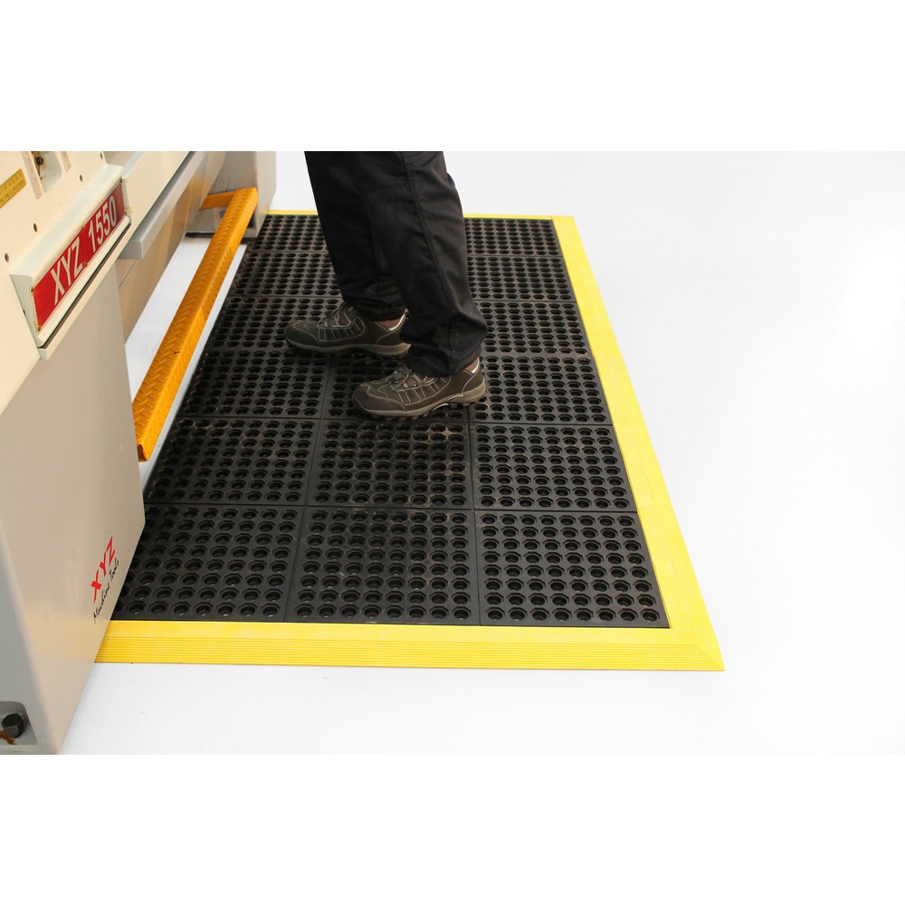 Immagine del prodotto n. 4: COBA Tappetino defaticante Fatigue Step Grit Top, nitrile, LxP 900 x 900 mm