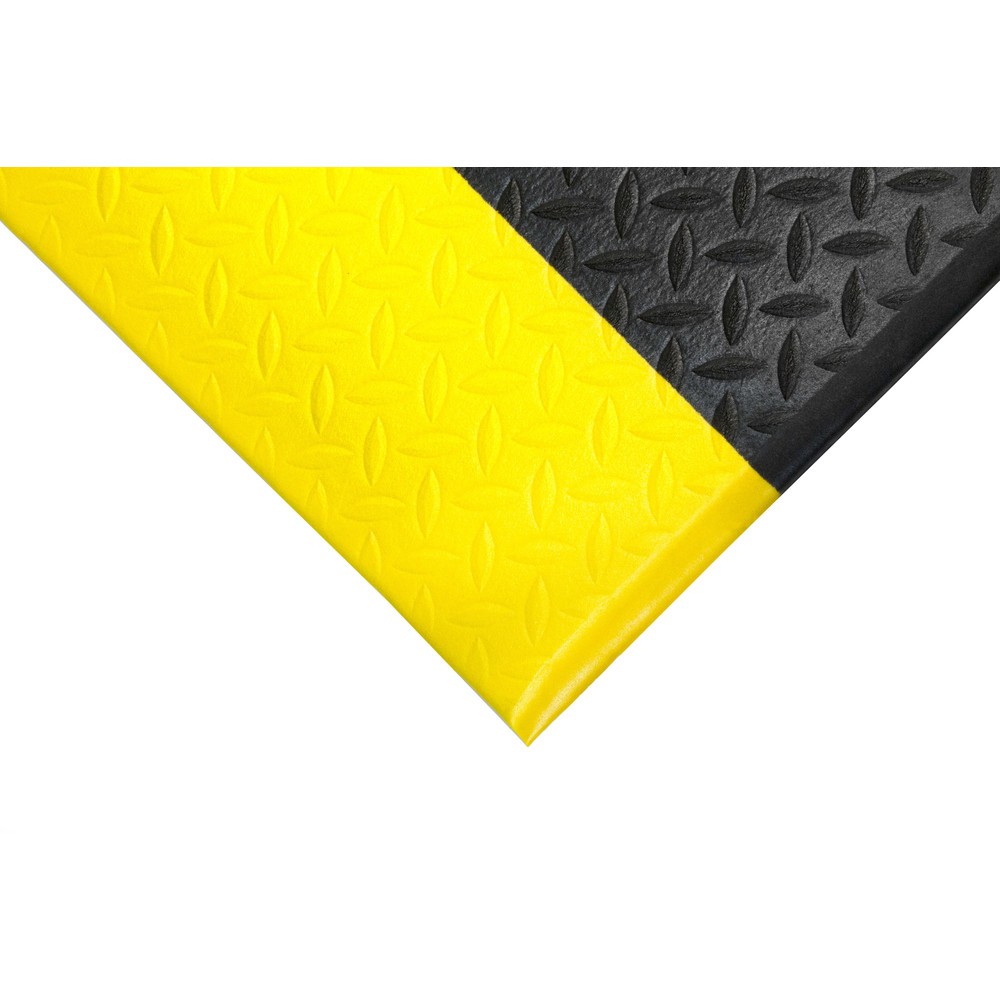 Immagine del prodotto n. 3: COBA Tappetino defaticante Orthomat® Diamond, LxP 900 x 1.500 mm, nero/giallo