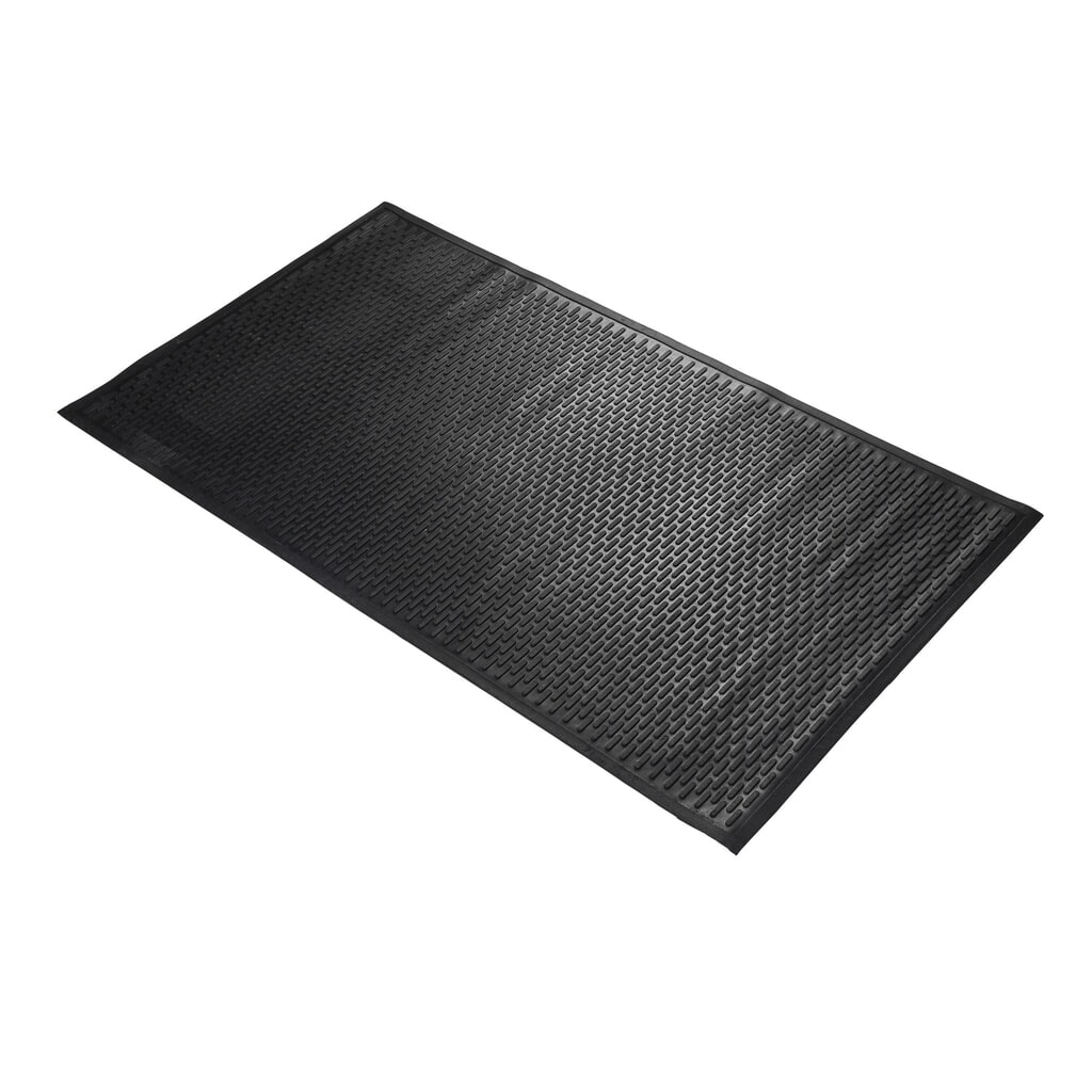COBA Tappeto cattura-sporco COBAscrape, LxP 850 x 750 mm, nero Immagine del prodotto: COBA Tappeto cattura-sporco COBAscrape, LxP 850 x 750 mm, nero
