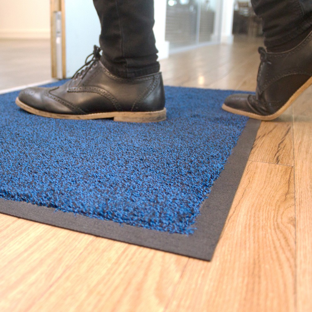 Immagine del prodotto n. 3: COBA Tappeto cattura-sporco in nylon, LxP 600 x 850 mm, nero/blu