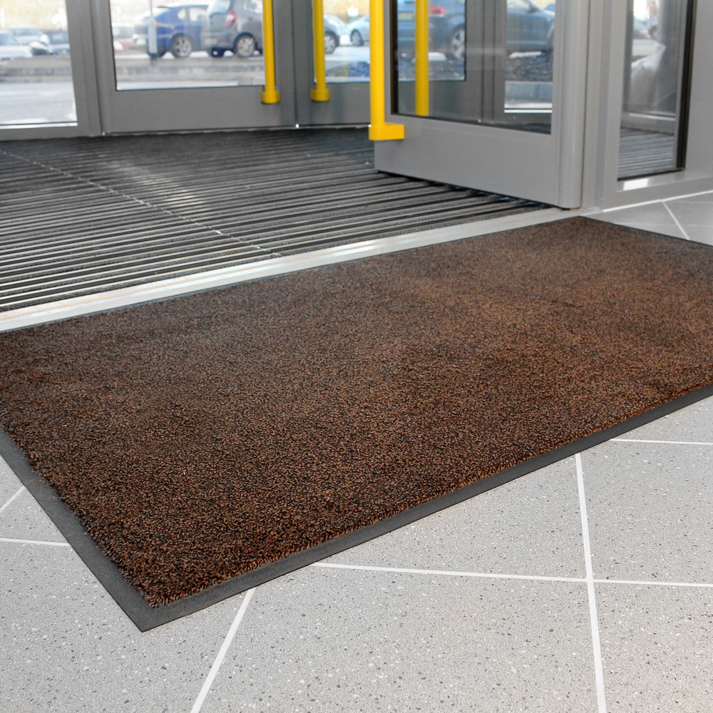 Immagine del prodotto n. 4: COBA Tappeto cattura-sporco in nylon, LxP 600 x 850 mm, nero/marrone