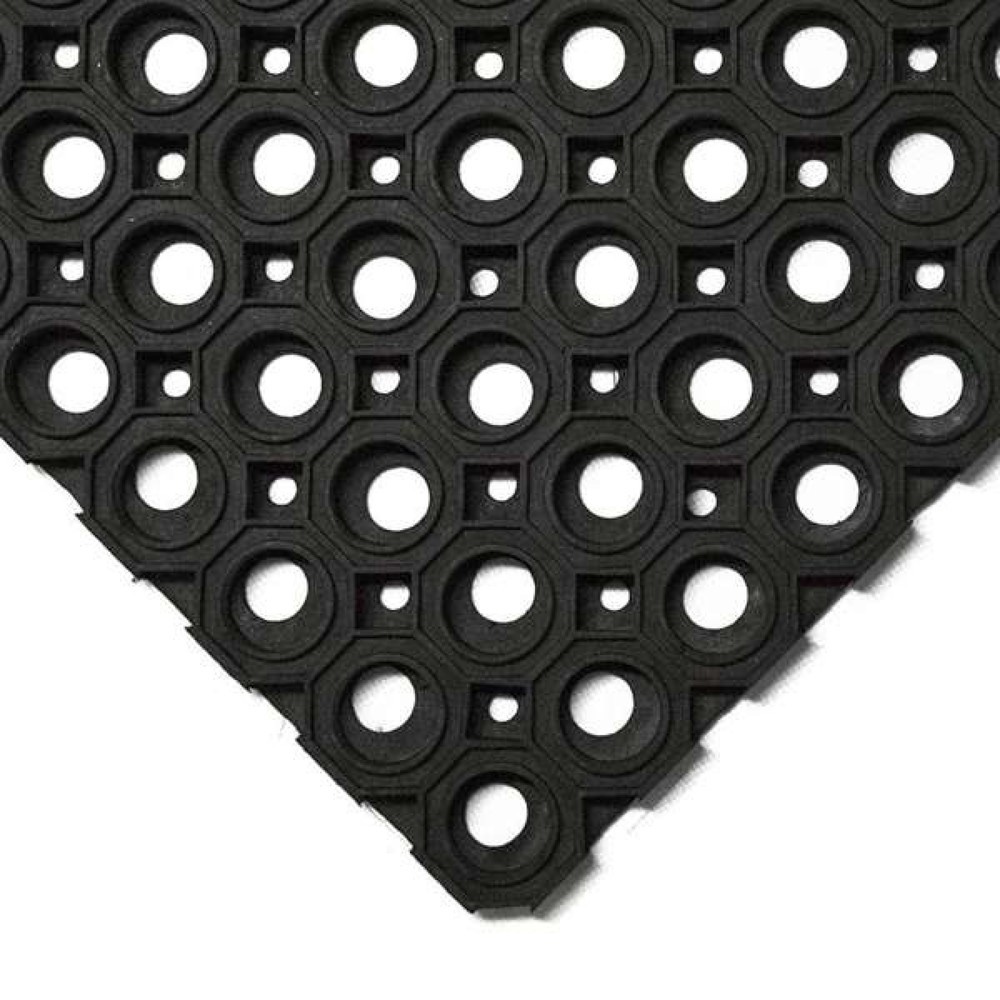 Immagine del prodotto n. 2: COBA Tappeto cattura-sporco Ringmat Octoroll, LxP 1,0 x metro lineare, nero
