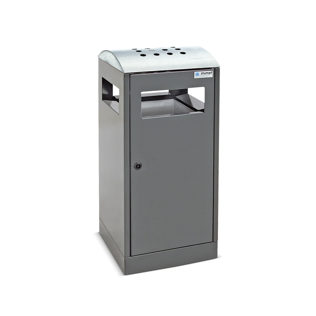 Combinazione posacenere-cestino dei rifiuti stumpf®, 40 litri Immagine del prodotto: Combinazione posacenere-cestino dei rifiuti stumpf®, 40 litri