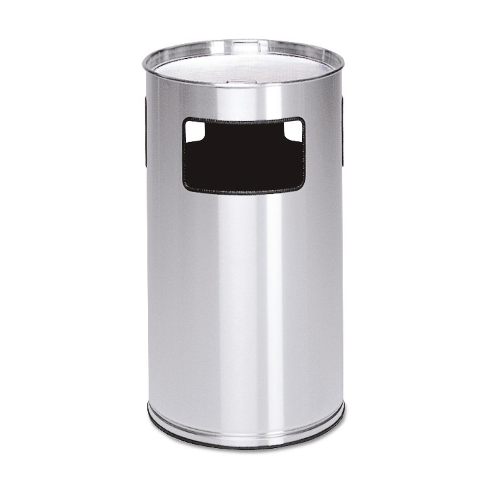 Immagine del prodotto: Combinazione posacenere-cestino dei rifiuti VAR® ,acciaio inox, modello a colonna, 69,2 litri