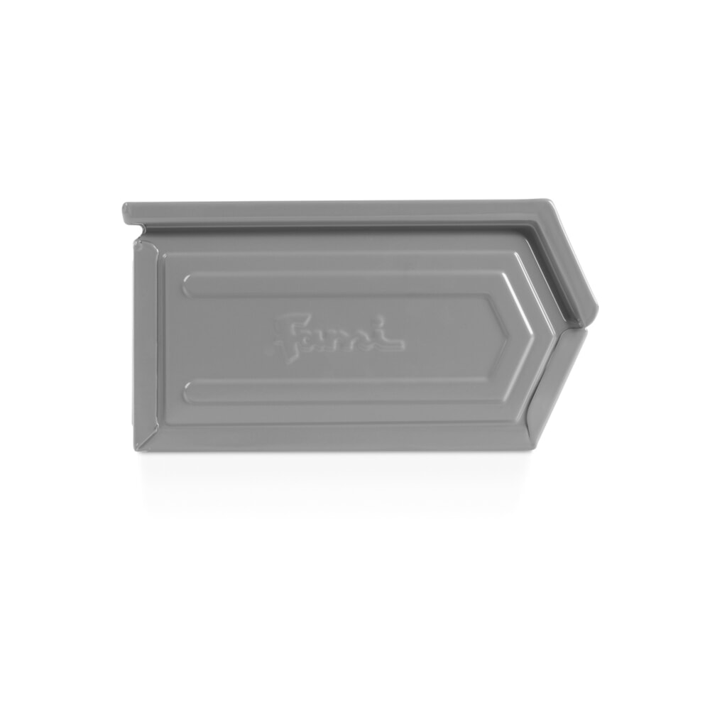 Immagine del prodotto n. 2: Contenitore a bocca di lupo Fami, HxBxT 130 x 140 x 230 mm, lamiera d’acciaio, grigio scoiattolo, 20 pezzi/SU