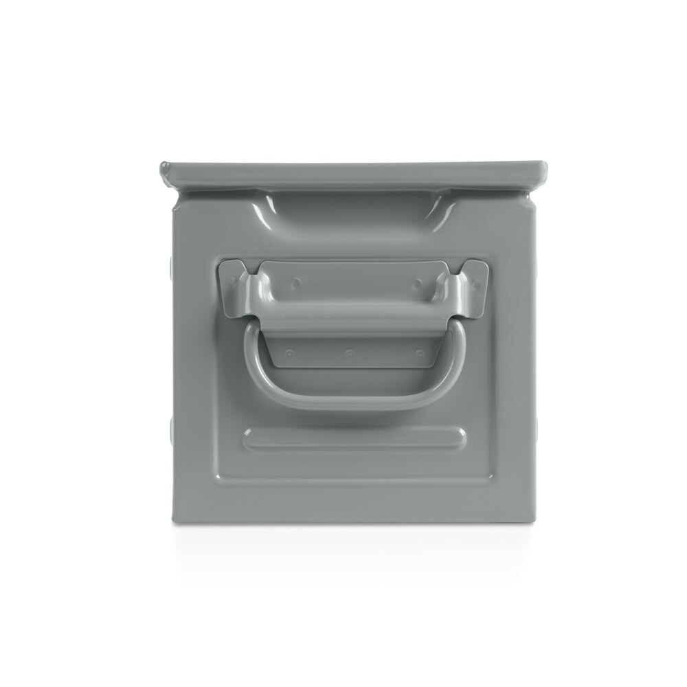 Immagine del prodotto n. 4: Contenitore a bocca di lupo Fami, HxBxT 200 x 200 x 350 mm, lamiera d’acciaio, grigio scoiattolo, 8 pezzi/SU