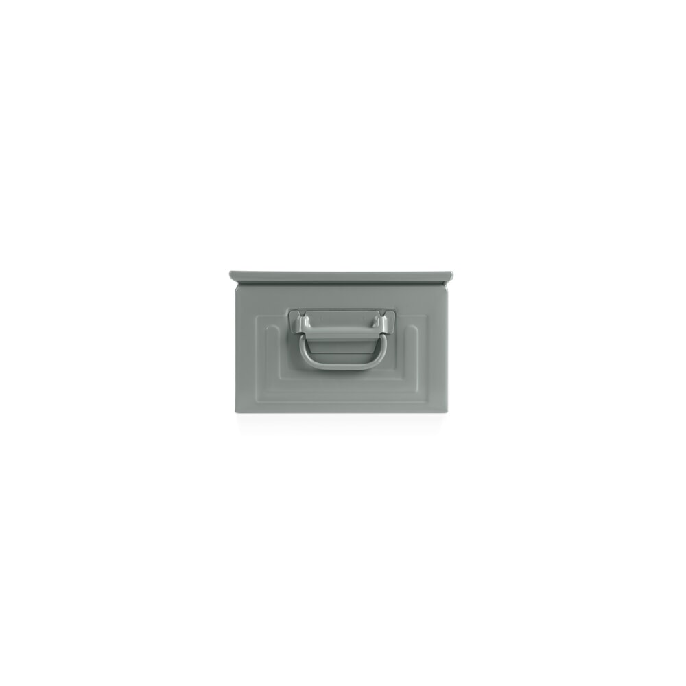 Immagine del prodotto n. 2: Contenitori a bocca di lupo in lamiera d’acciaio, AxLxP 200 x 300 x 500 mm, grigio vaio, 6 pz/SU