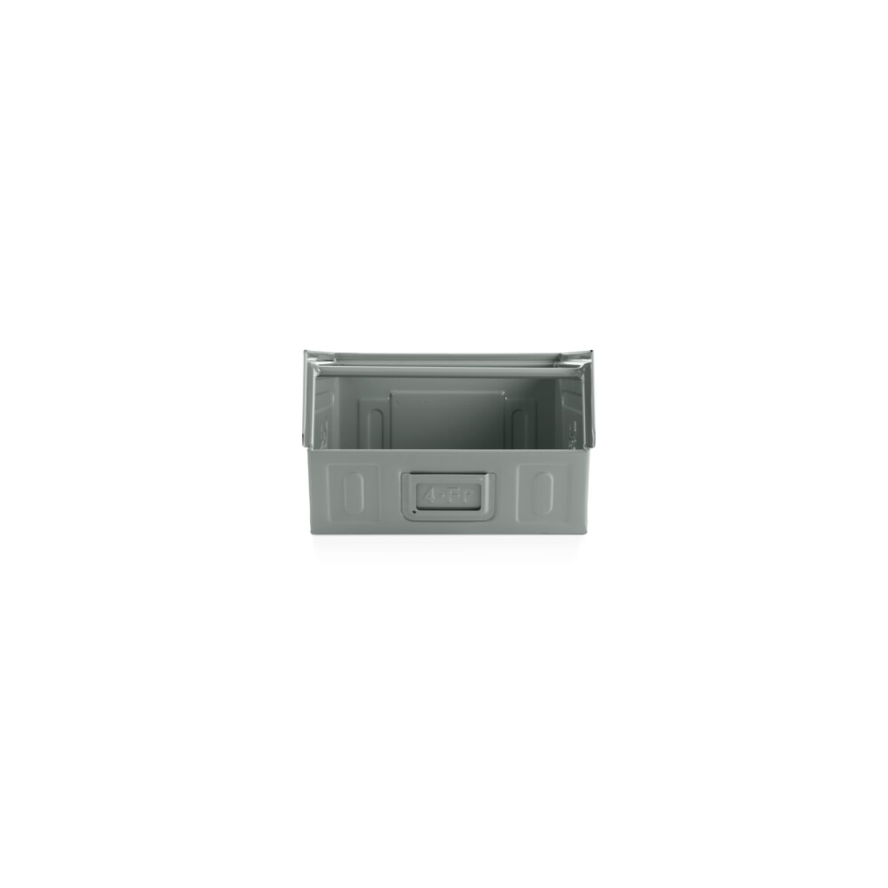 Immagine del prodotto n. 3: Contenitori a bocca di lupo in lamiera d’acciaio, AxLxP 200 x 300 x 500 mm, grigio vaio, 6 pz/SU
