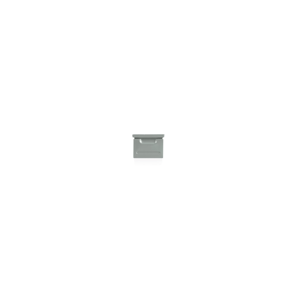 Immagine del prodotto n. 2: Contenitori a bocca di lupo in lamiera d’acciaio, AxLxP 95 x 75 x 160 mm, grigio vaio, 20 pz/SU