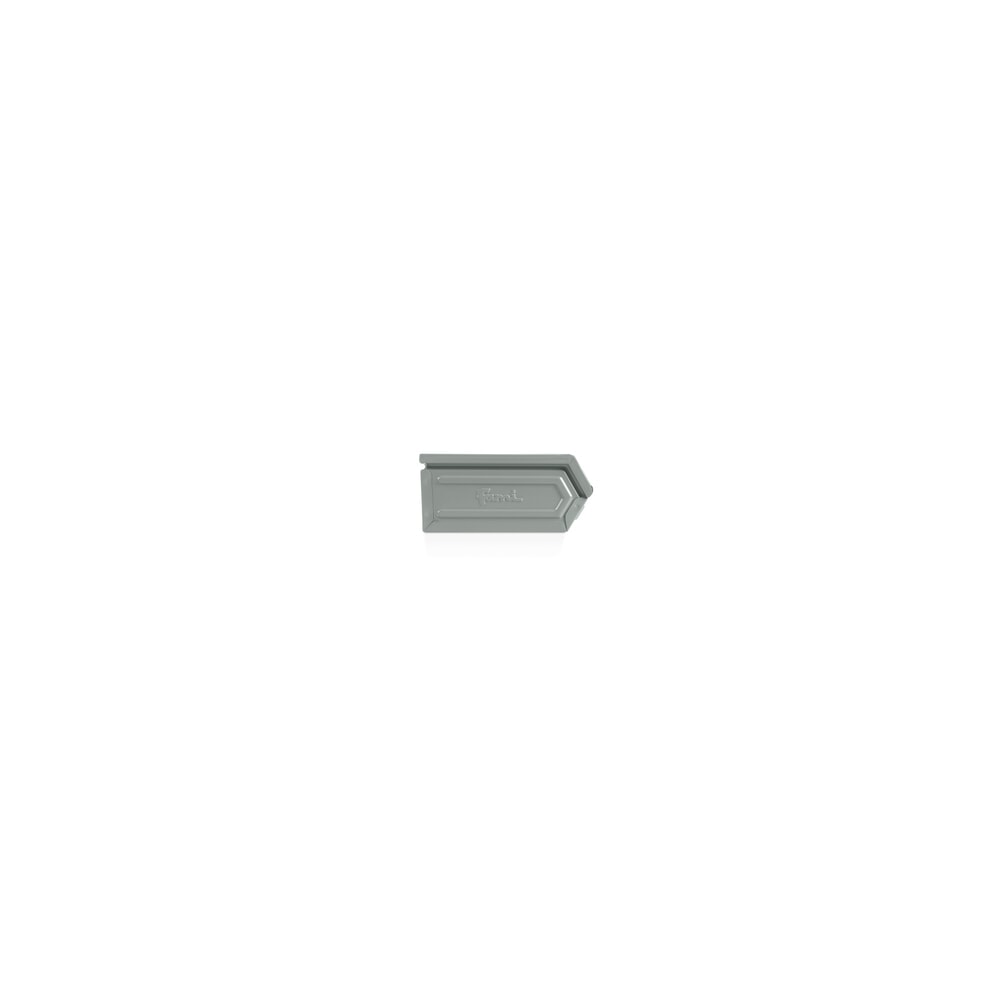 Immagine del prodotto n. 4: Contenitori a bocca di lupo in lamiera d’acciaio, AxLxP 95 x 75 x 160 mm, grigio vaio, 20 pz/SU