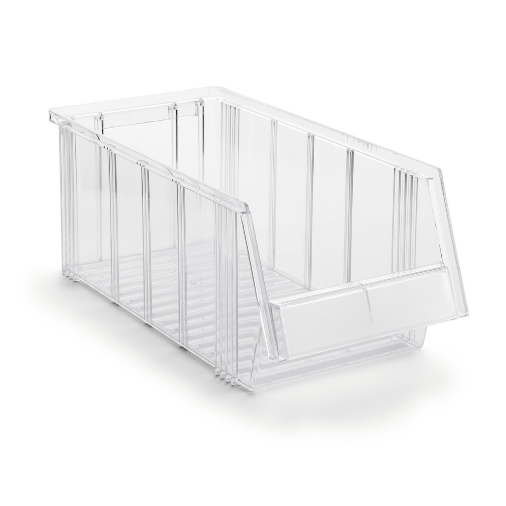 Immagine del prodotto: Contenitore a bocca di lupo, trasparente, HxLxP 156 x 186 x 400 mm