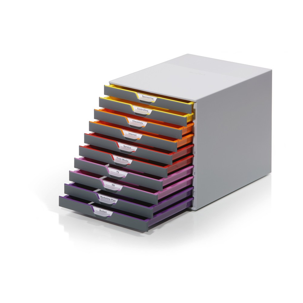 Immagine del prodotto n. 3: Contenitore a cassetti DURABLE Varicolor, 10 cassetti