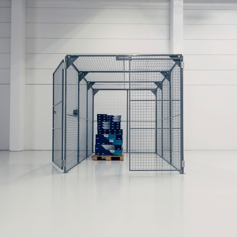 Immagine del prodotto n. 2: Contenitore di stoccaggio TROAX®, laccato, AxLxP 2.200 x 2.200 x 4.800 mm
