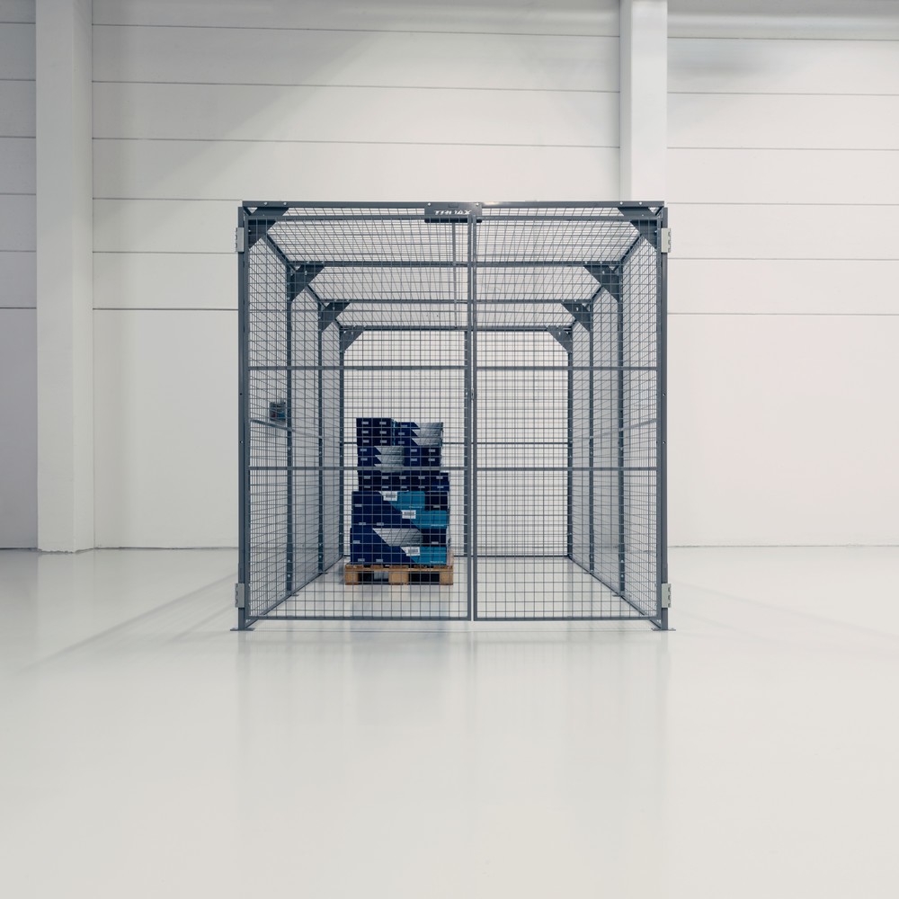 Immagine del prodotto n. 3: Contenitore di stoccaggio TROAX®, laccato, AxLxP 2.200 x 2.200 x 4.800 mm