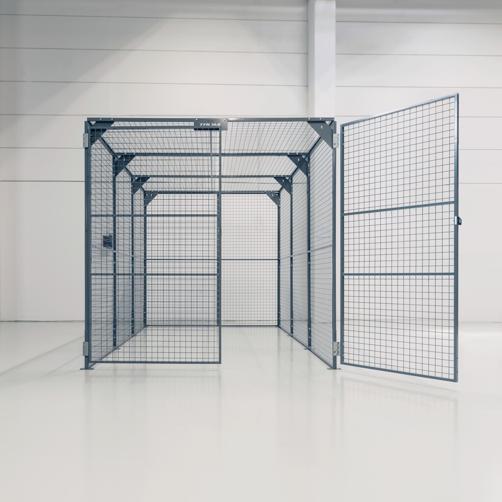 Immagine del prodotto: Contenitore di stoccaggio TROAX®, laccato, AxLxP 2.200 x 2.200 x 1.200 mm