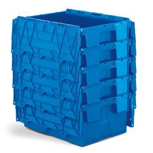 Immagine del prodotto n. 1: Cassetta euro riutilizzabile in polipropilene con porta-etichetta, 25 litri