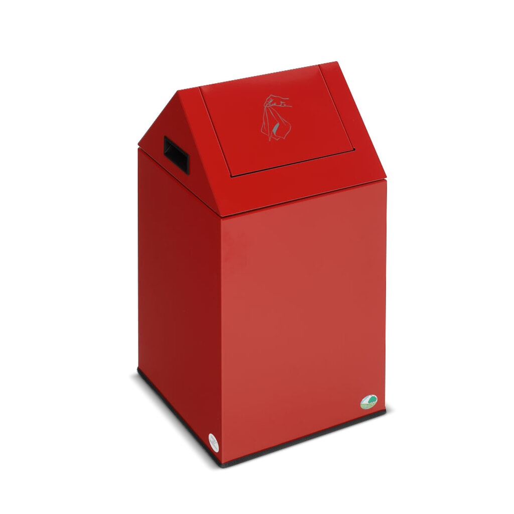 Contenitore per i cascami di lana VAR®, con sportello basculante Immagine del prodotto: Contenitore per i cascami di lana VAR®, con sportello basculante