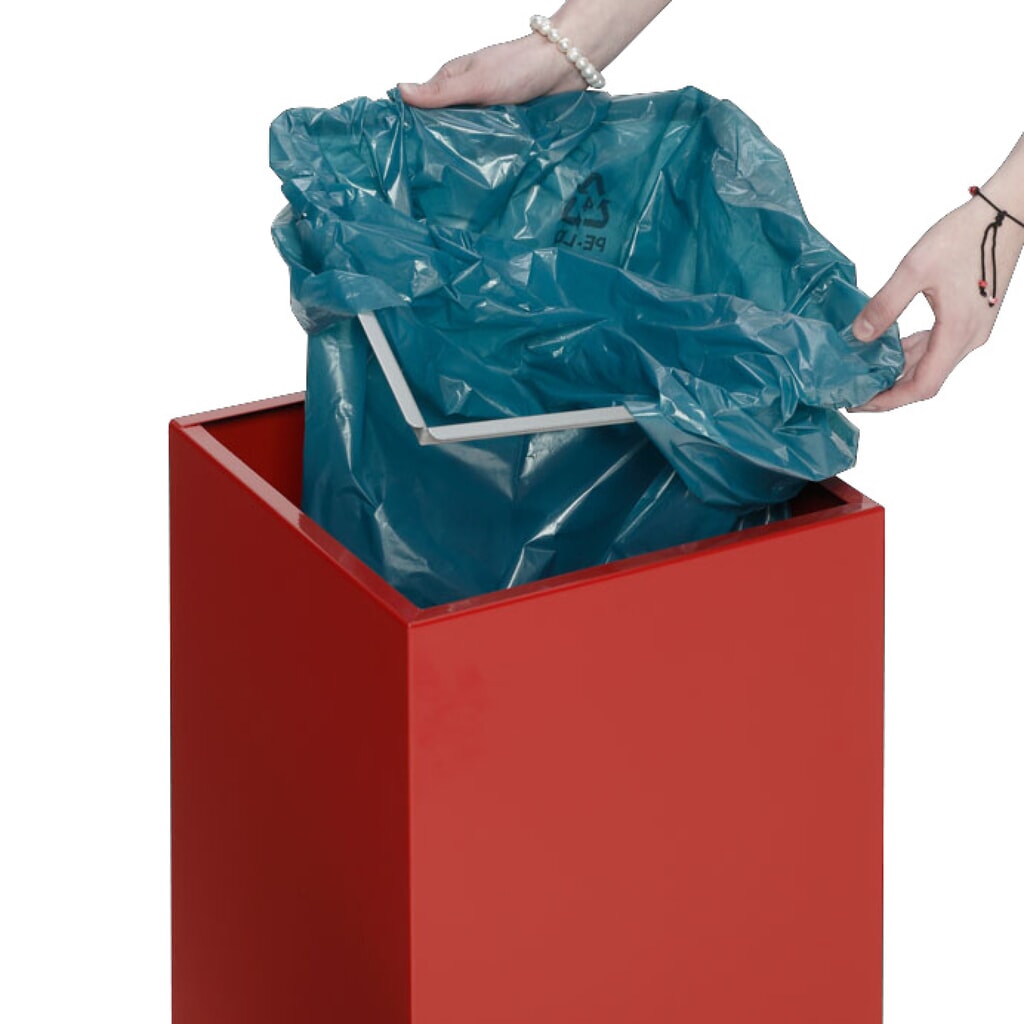 Contenitore per i cascami di lana VAR®, con sportello basculante Immagine del prodotto n. 3: Contenitore per i cascami di lana VAR®, con sportello basculante