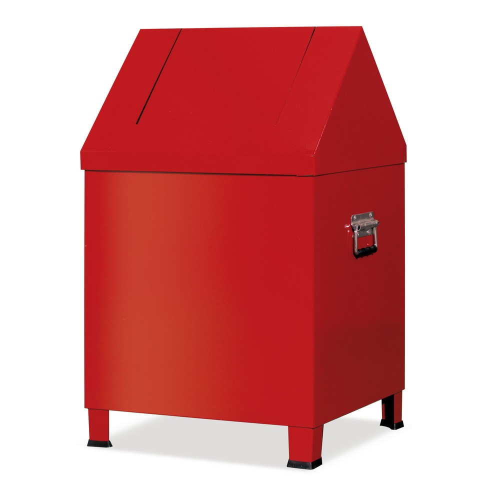 Immagine del prodotto: Contenitore per i cascami di lana HEMMDAL, HxLxP 680 x 400 x 400 mm, rosso fuoco