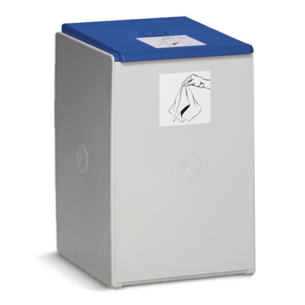 Contenitore per rifiuti riciclabili VAR®, 60 litri, coperchio blu Immagine del prodotto: Contenitore per rifiuti riciclabili VAR®, 60 litri, coperchio blu