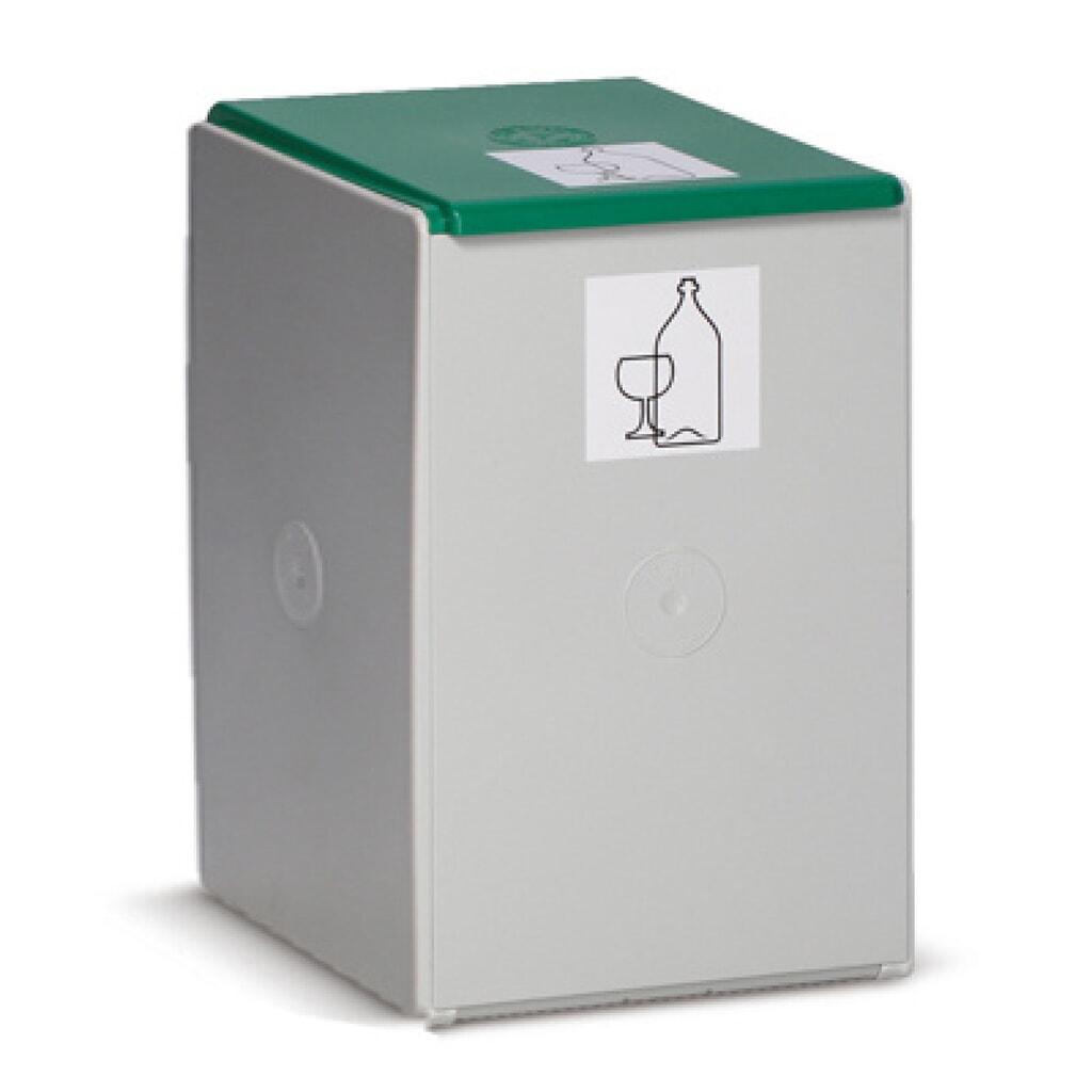 Immagine del prodotto: Contenitore per rifiuti riciclabili VAR®, 40 litri, coperchio verde