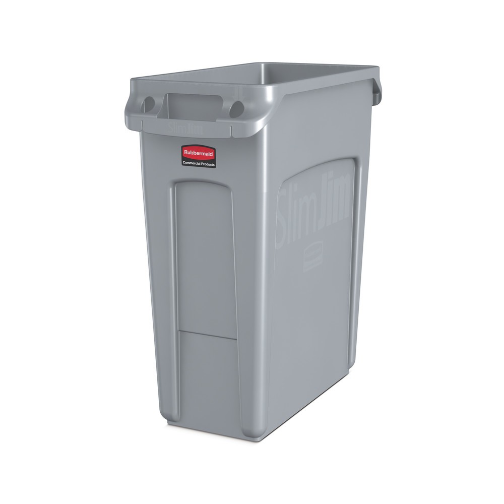Immagine del prodotto: Contenitore per rifiuti riciclabili Rubbermaid® Slim Jim®, 87 litri, con canaline di aerazione