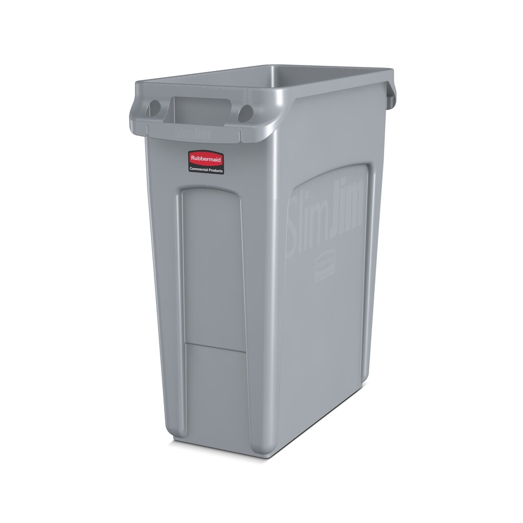 Immagine del prodotto: Contenitore per rifiuti riciclabili Rubbermaid® Slim Jim®, 87 litri, con canaline di aerazione