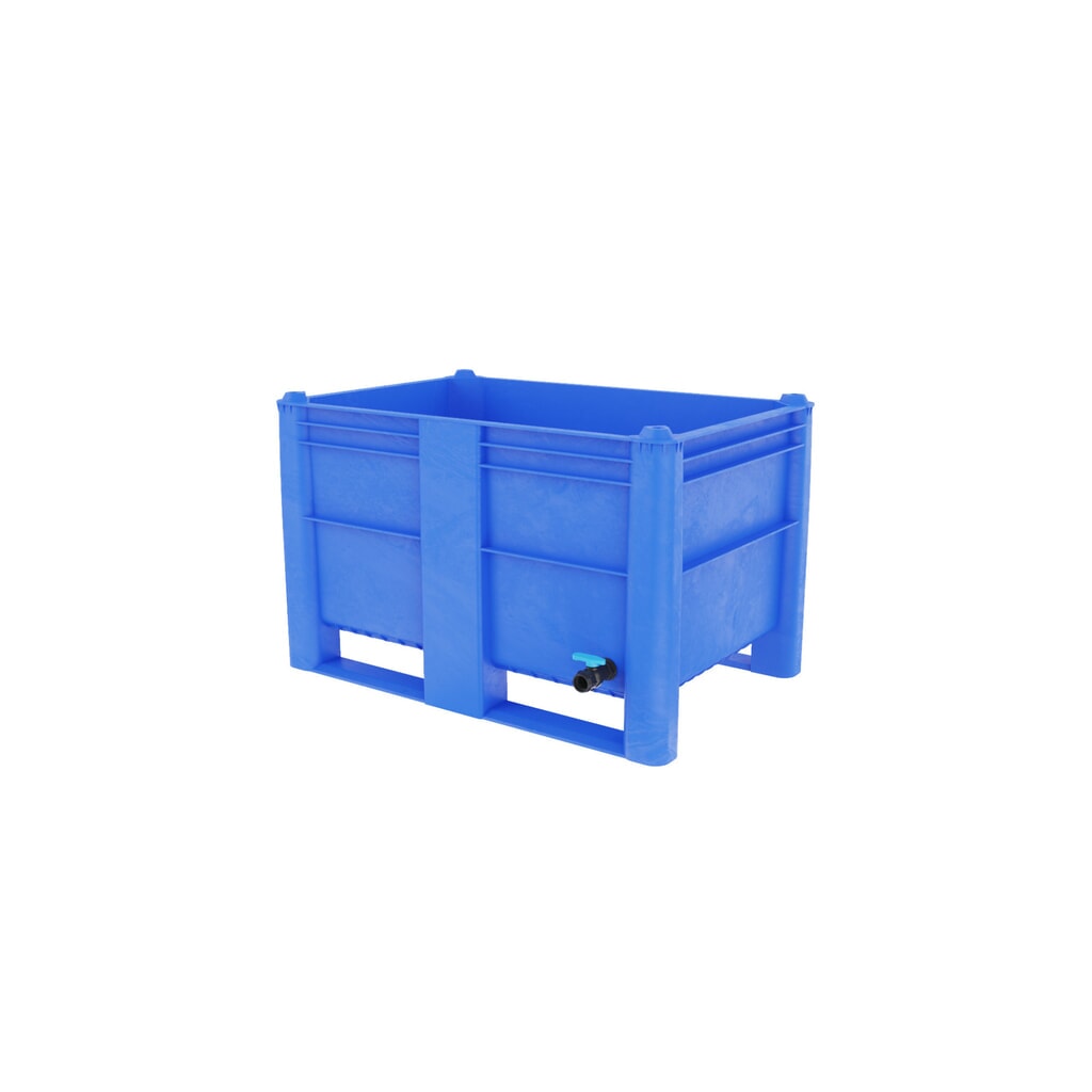 DOLAV Contenitore per pallet, con valvola di scarico, 500 litri Immagine del prodotto: DOLAV Contenitore per pallet, con valvola di scarico, 500 litri