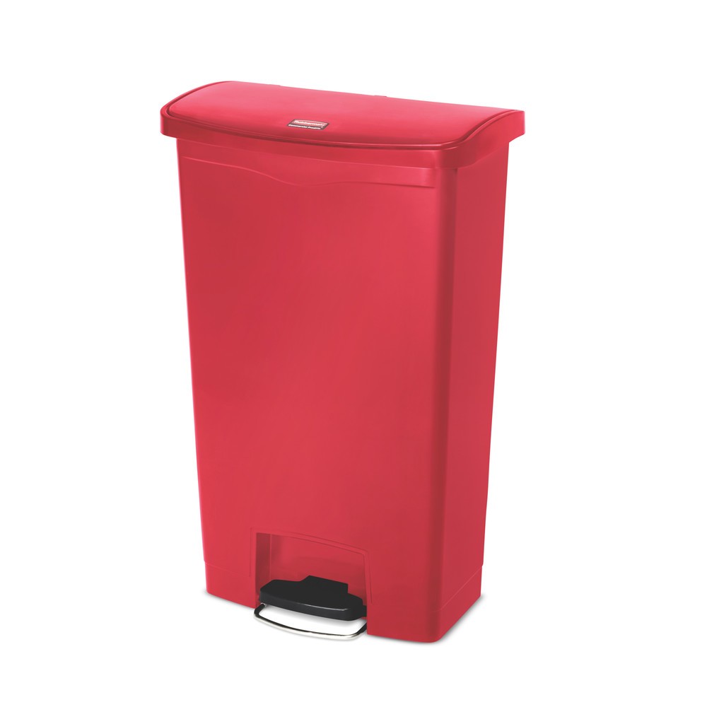 Immagine del prodotto n. 1: Contenitore per rifiuti a pedale Rubbermaid® Profi, 68 litri, rosso