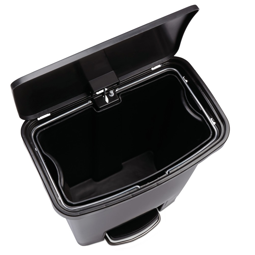Immagine del prodotto n. 2: Contenitore per rifiuti a pedale Rubbermaid® Profi, 30 litri, beige