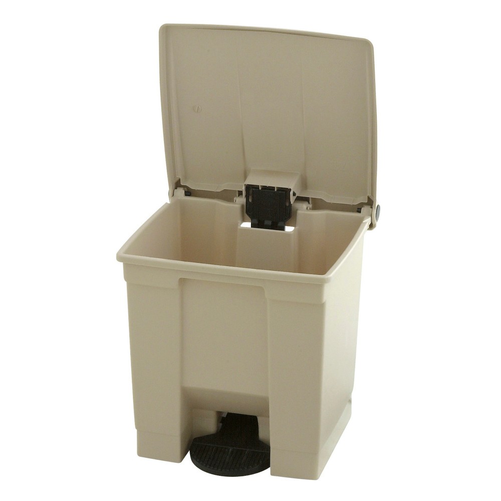 Immagine del prodotto n. 2: Contenitore per rifiuti a pedale Rubbermaid® Step-On Classic, 30 litri, beige
