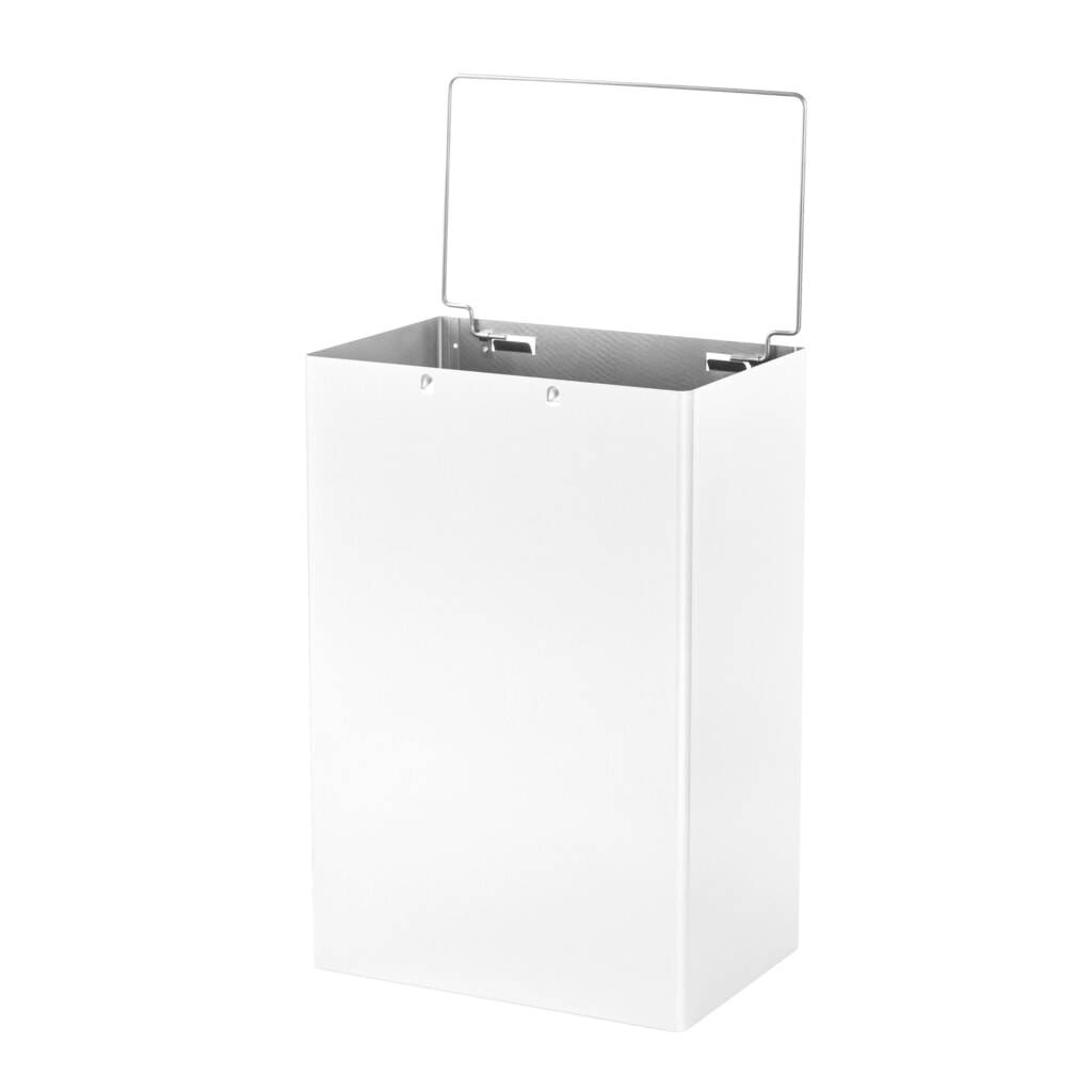 Contenitore per rifiuti Air-Wolf capacità 50 litri, bianco Immagine del prodotto n. 3: Contenitore per rifiuti Air-Wolf capacità 50 litri, bianco